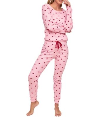 Adore Me Women's Muriel Pajama Long-Sleeve Top & Legging Pajama Set - Macy's