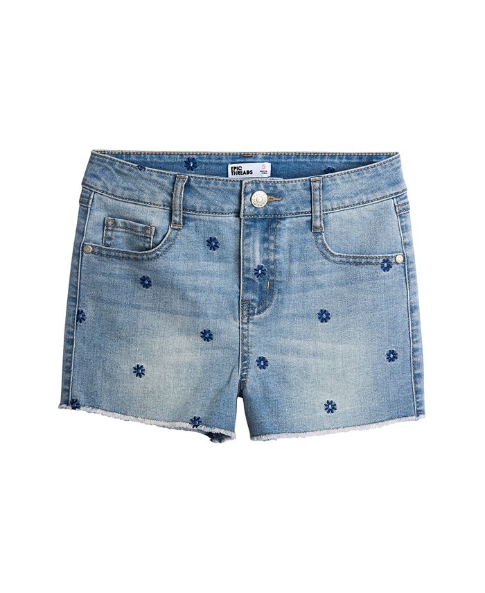 Toddler Girls Daisy Denim Shorts Created For Macy s