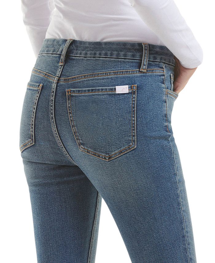 JEN7 by 7 For All Mankind Women's WhiskeredFront Skinny Ankle Denim