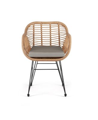 3-Piece Wicker Outdoor Patio Conversation Set