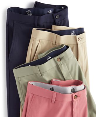 Lauren Ralph Lauren Men's Classic-Fit Cotton Stretch Performance Dress Pants