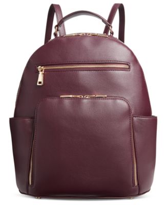 I.N.C. International Concepts - Kolleene Dome Faux Leather Medium Backpack