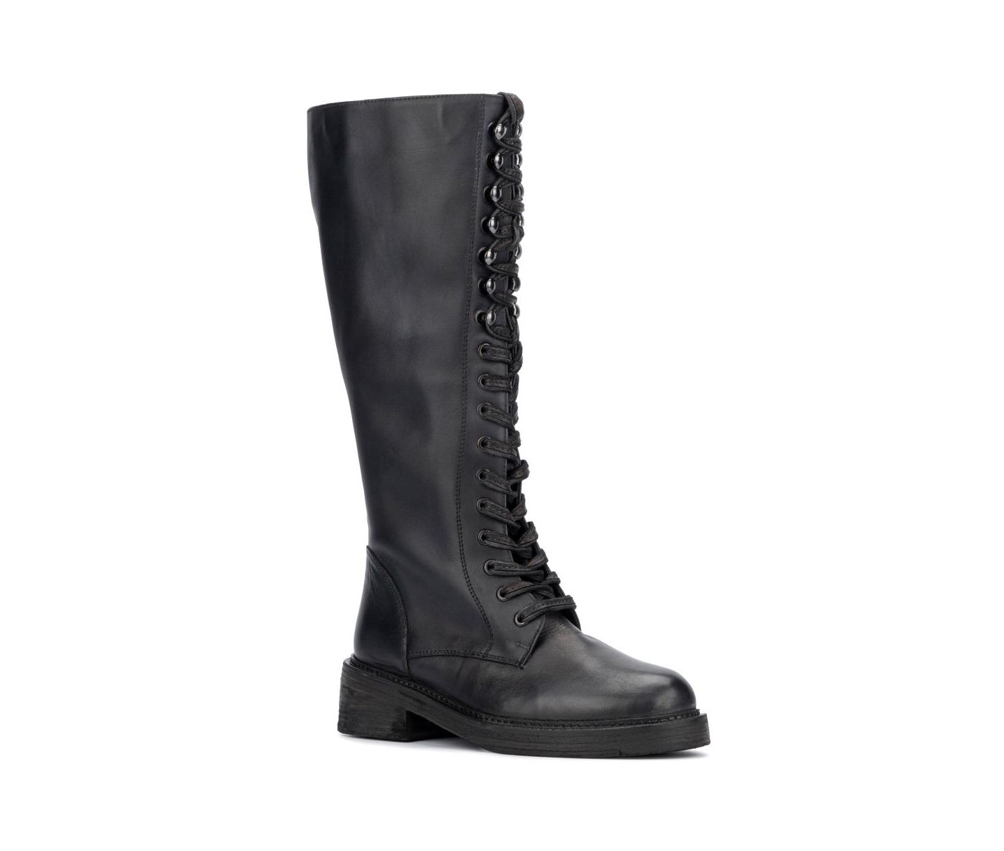Женские ботинки Vintage Foundry Co Sadelle Tall, цвет: Чёрный — фото 1