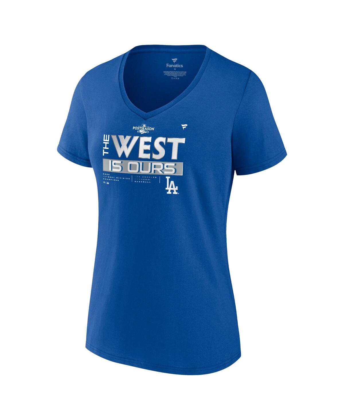 MLB Women's 2022 Division Champions Los Angeles Dodgers Locker