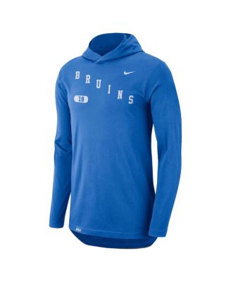 Men's Blue UCLA Bruins Team Performance Long Sleeve Hoodie T-shirt