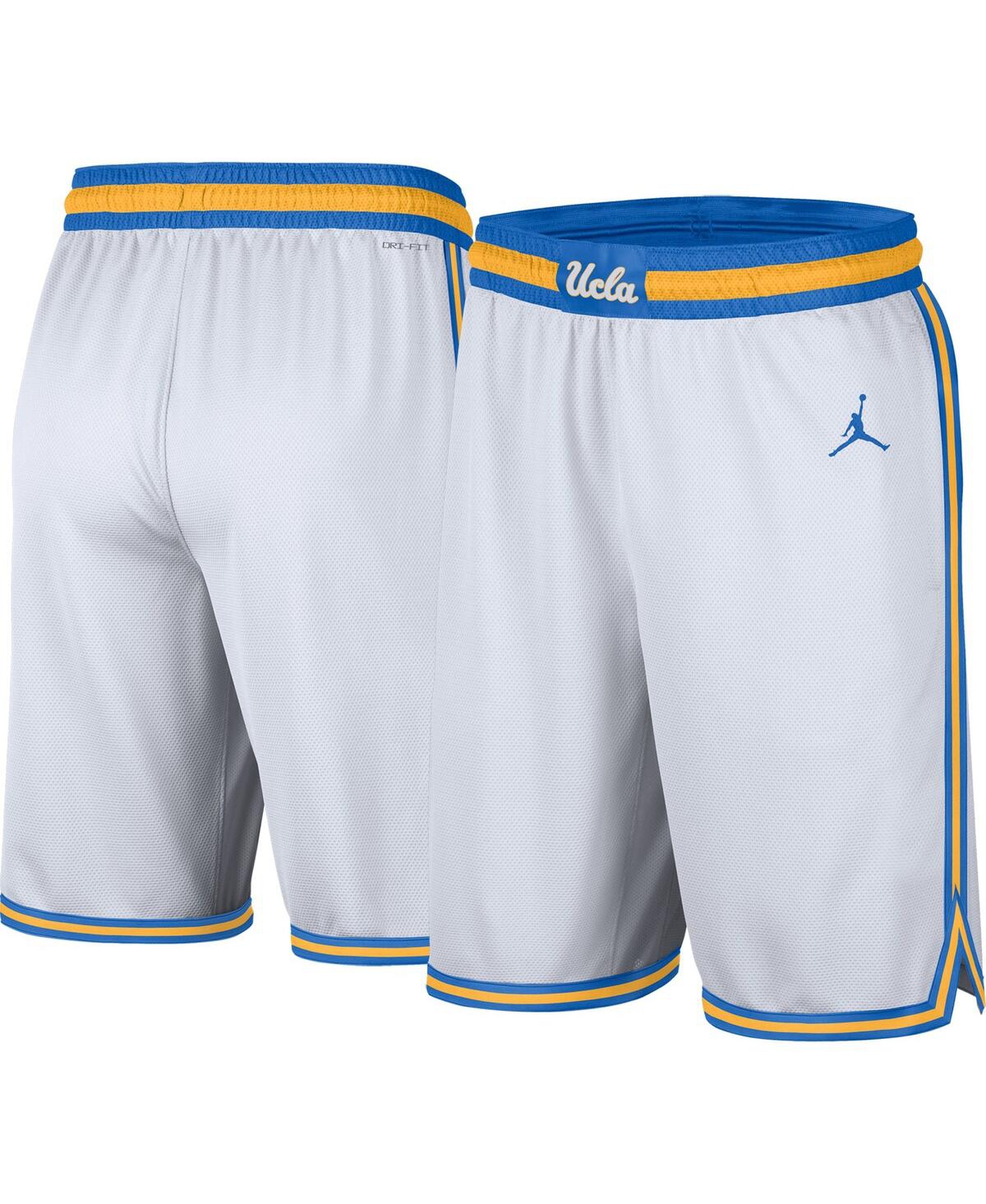 Jordan Men's  College (ucla) Replica Basketball Shorts In White