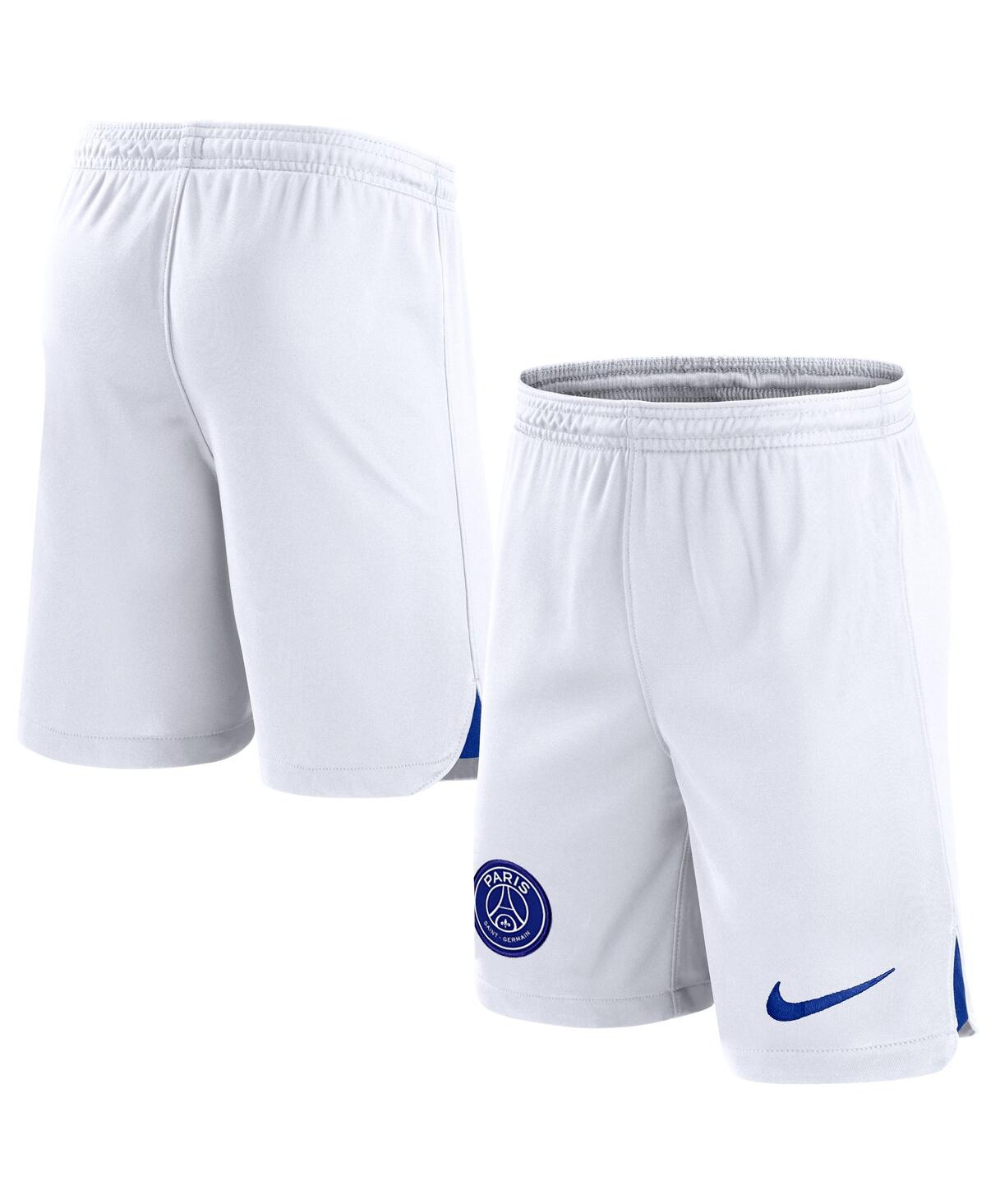 Shop Nike Men's  White Paris Saint-germain Third Performance Stadium Shorts