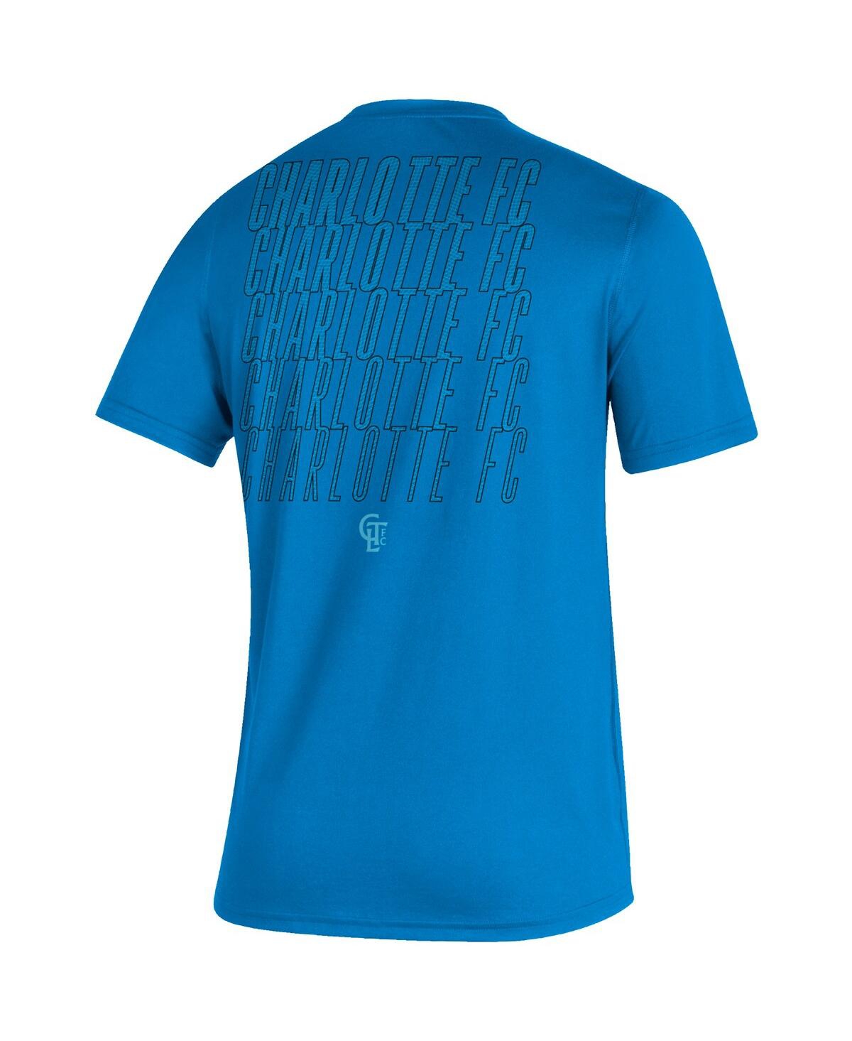 Shop Adidas Originals Men's Charlotte Fc Blue Adidas Creator Club T-shirt