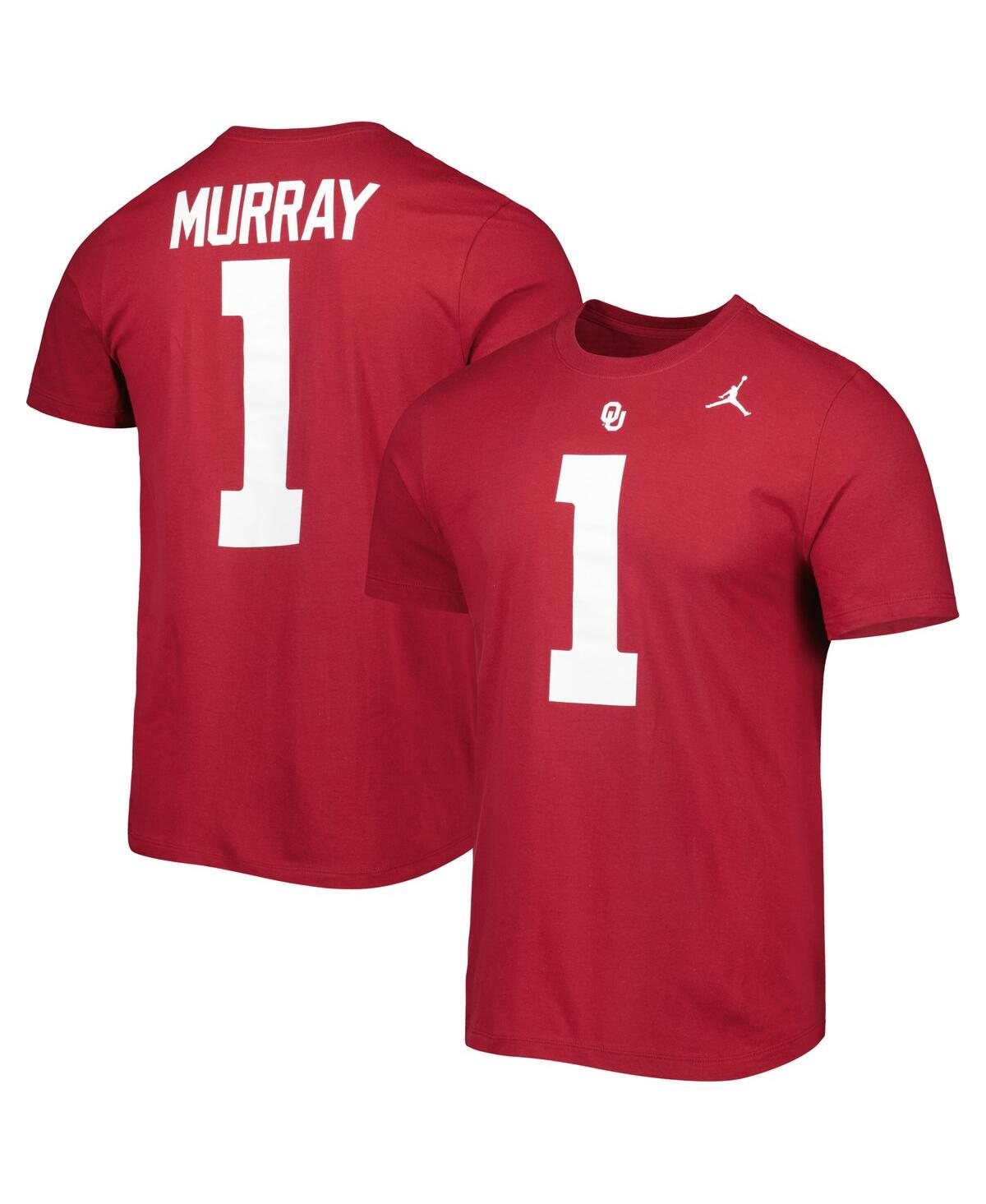 Jordan Men's  Kyler Murray Crimson Oklahoma Sooners Alumni Name And Number Team T-shirt