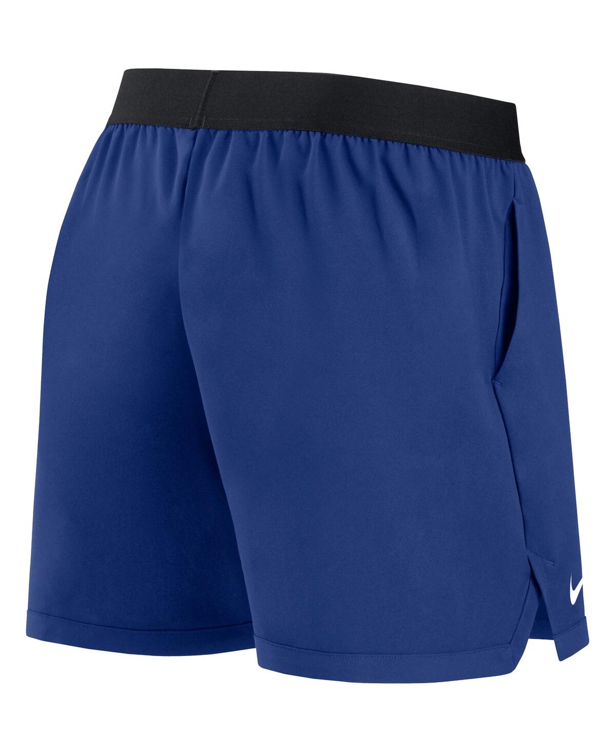 Nike Women's  Royal Chicago Cubs Authentic Collection Flex Vent Max Performance Shorts In Royal