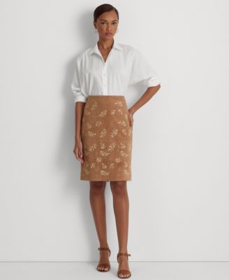 women's embroidered skirt