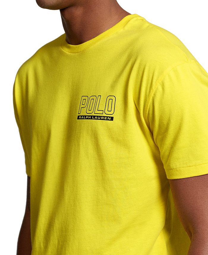 Polo Ralph Lauren Men's ClassicFit Logo Jersey Crewneck TShirt Macy's