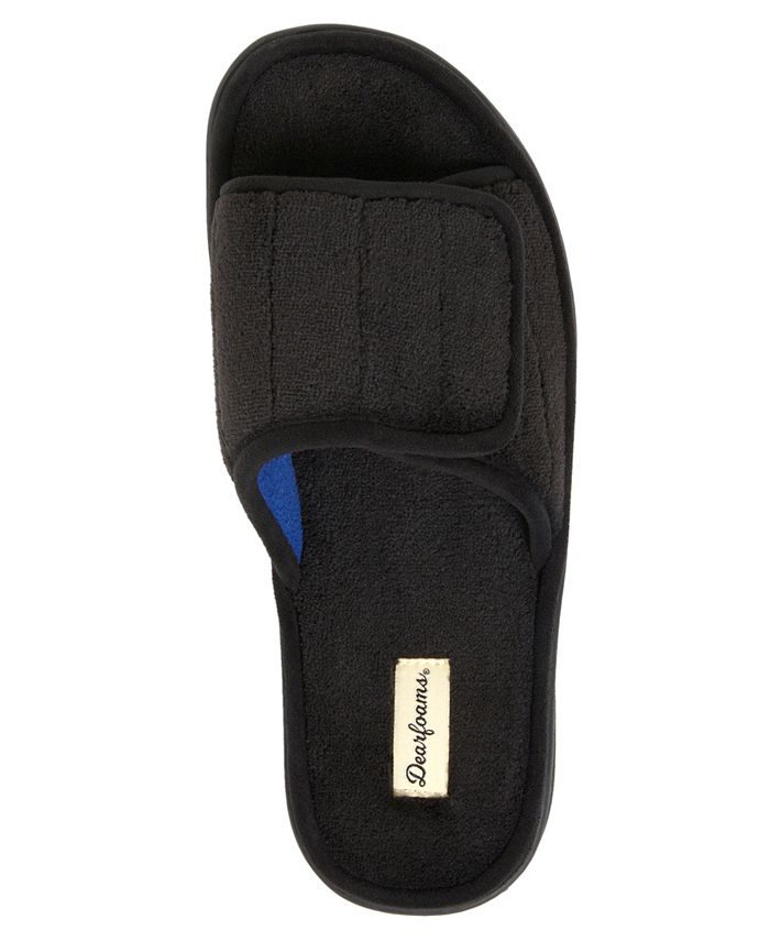 Dearfoams Men's Collin Terry Slide Slippers & Reviews All Men's Shoes