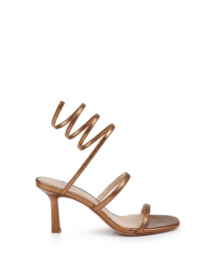 Jewel Badgley Mischka Women's Reina Ankle Wrap Evening Sandals Macy's