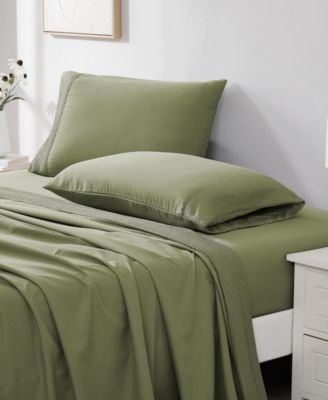 Classy Pleated 21" Extra deep, Pocket Sheet Set, California King