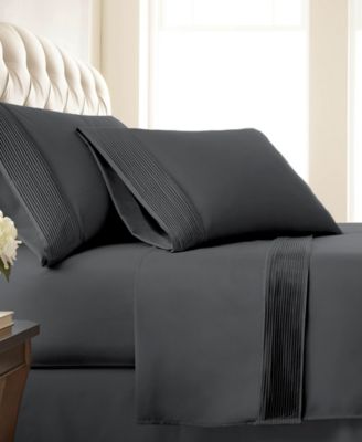 Classy Pleated 21" Extra deep, Pocket Sheet Set, Split King