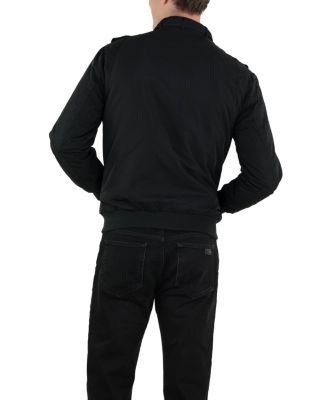 Men's Big & Tall Heavy Iconic Racer Quilted Lining Jacket (Slim Fit)