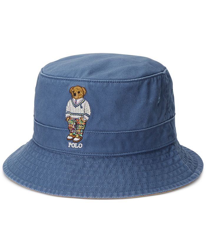 Polo Ralph Lauren Men's Polo Bear Twill Bucket Hat - Macy's