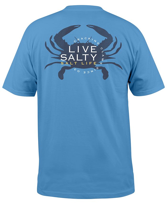 Salt Life Men's Chesapeake Life Short Sleeve Pocket Tshirt Macy's