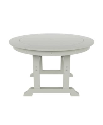 47" Round Outdoor Patio Dining Table