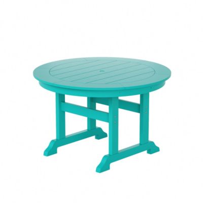 47" Round Outdoor Patio Dining Table