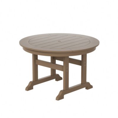 47" Round Outdoor Patio Dining Table