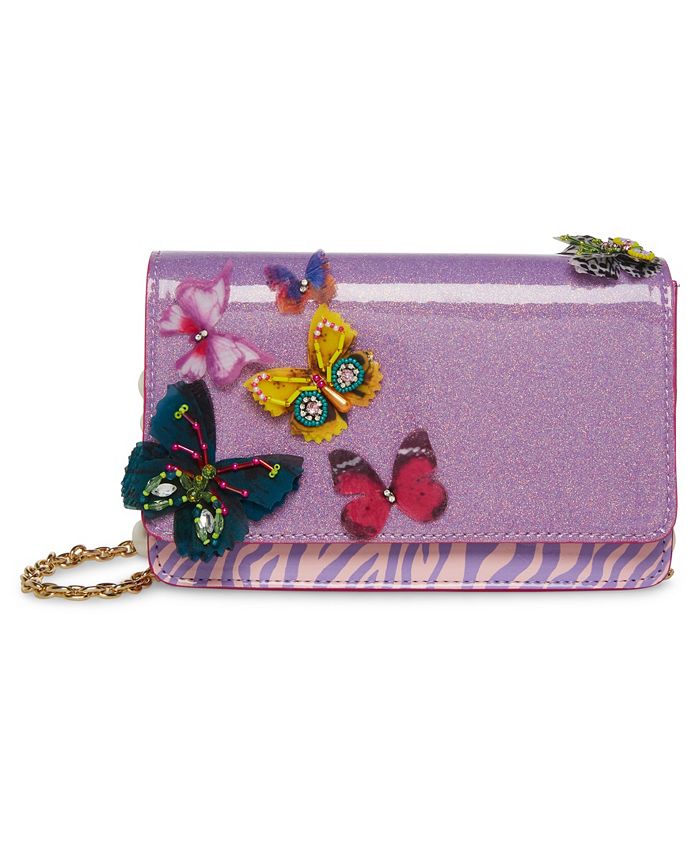 Betsey Johnson Macys Exclusive Zip Around Wallet in Pink