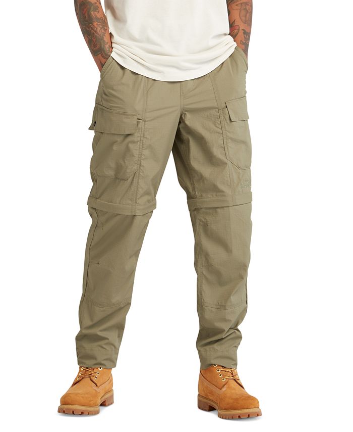 Timberland Men's Relaxed Fit Convertible Outdoor Cargo Pants - Macy's