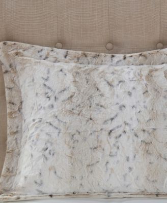 Zuri Faux-Fur 4-Pc. Comforter Set, Full/Queen