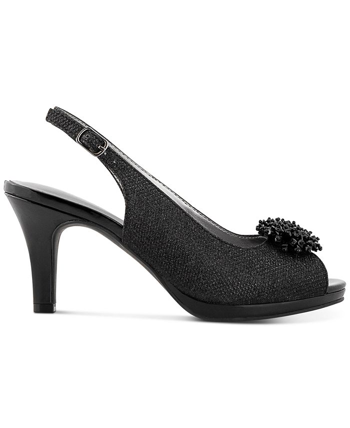 Karen Scott Breena Slingback PeepToe Pumps, Created for Macy's Macy's