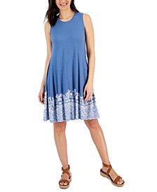 Women&apos;s Printed Flip-Flop Dress&comma; Created for Macy&apos;s