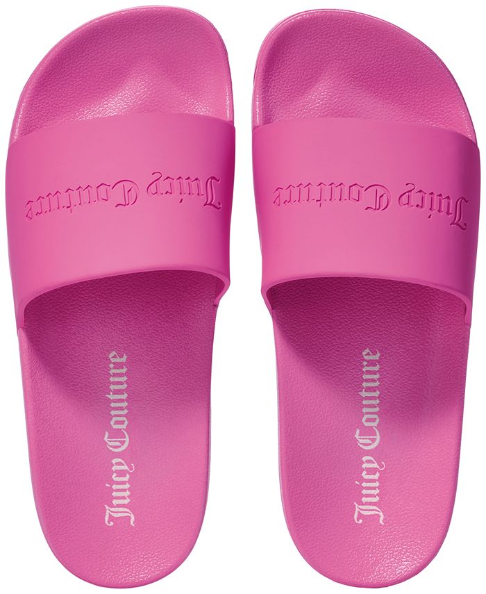 Juicy Couture Free slides with jumbo spray purchase from the Juicy