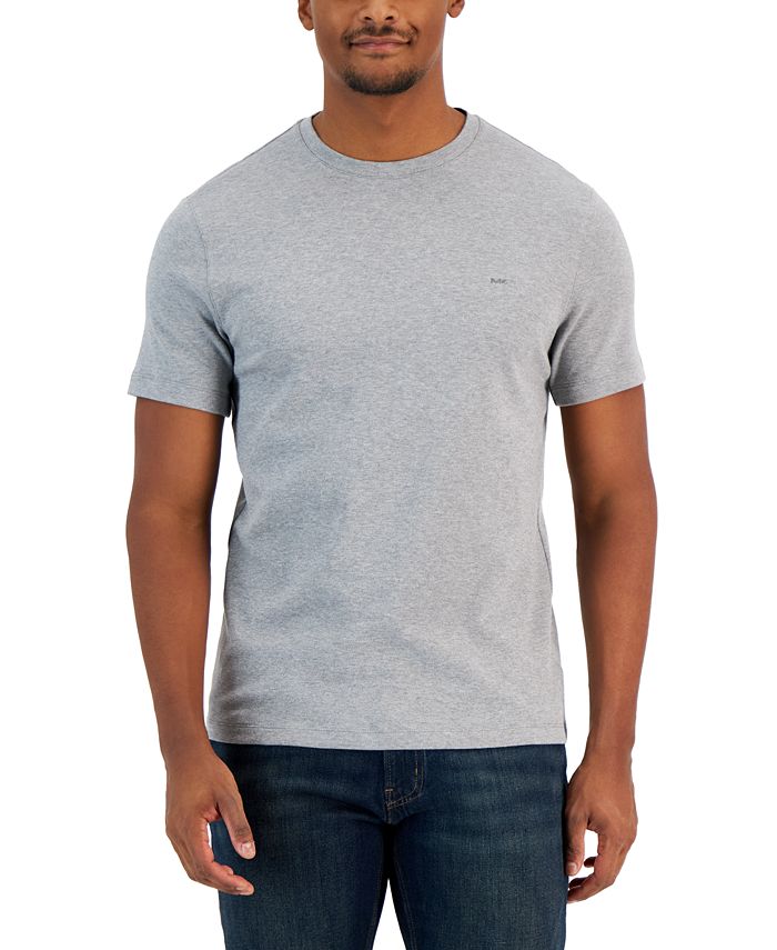 Michael Kors Men's Solid Crewneck T-Shirt - Macy's