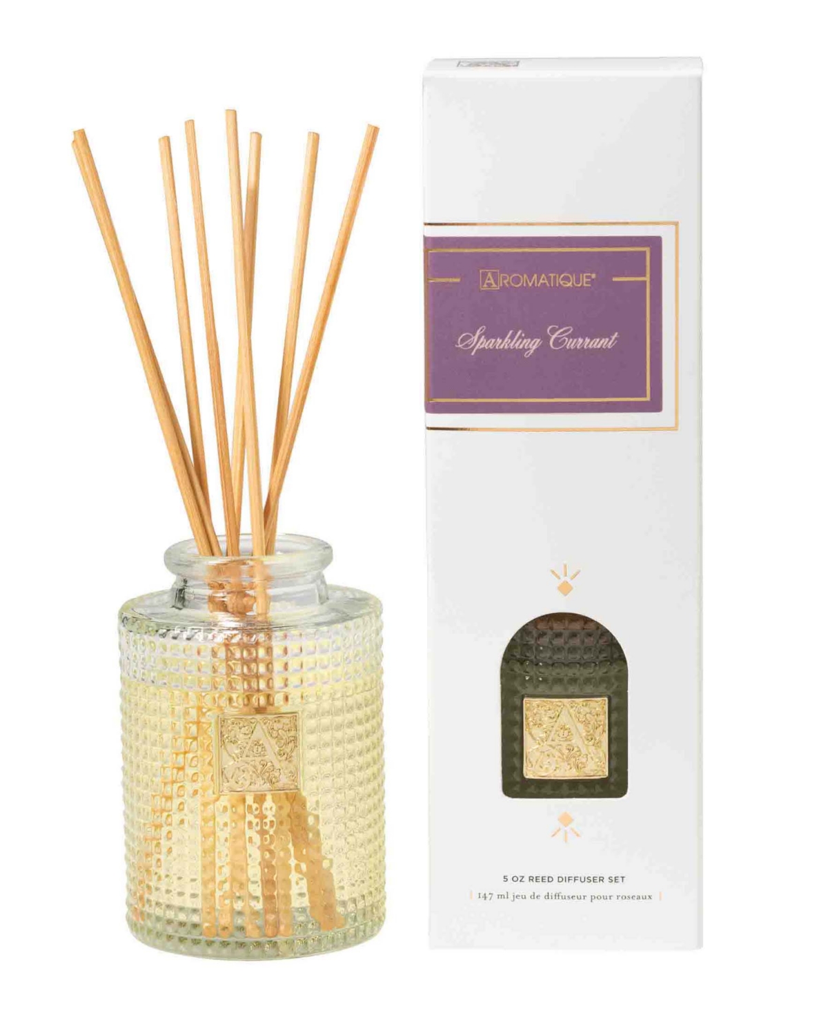 Sparkling Currant Reed Diffuser - Clear Glass