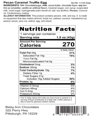 Chocolate Easter Egg Assortment Set, 12 Piece