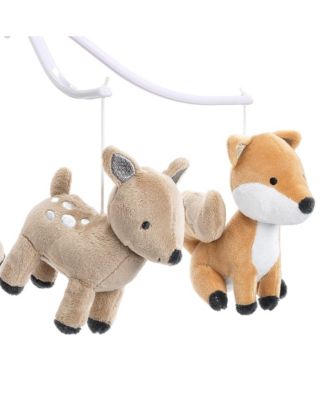 Deer Park Musical Baby Crib Mobile Soother Toy - Woodland