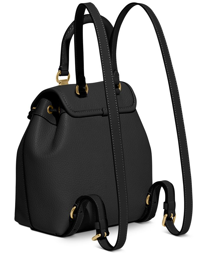 COACH Riya 21 Soft Pebble Leather Top Handle Backpack Macy's