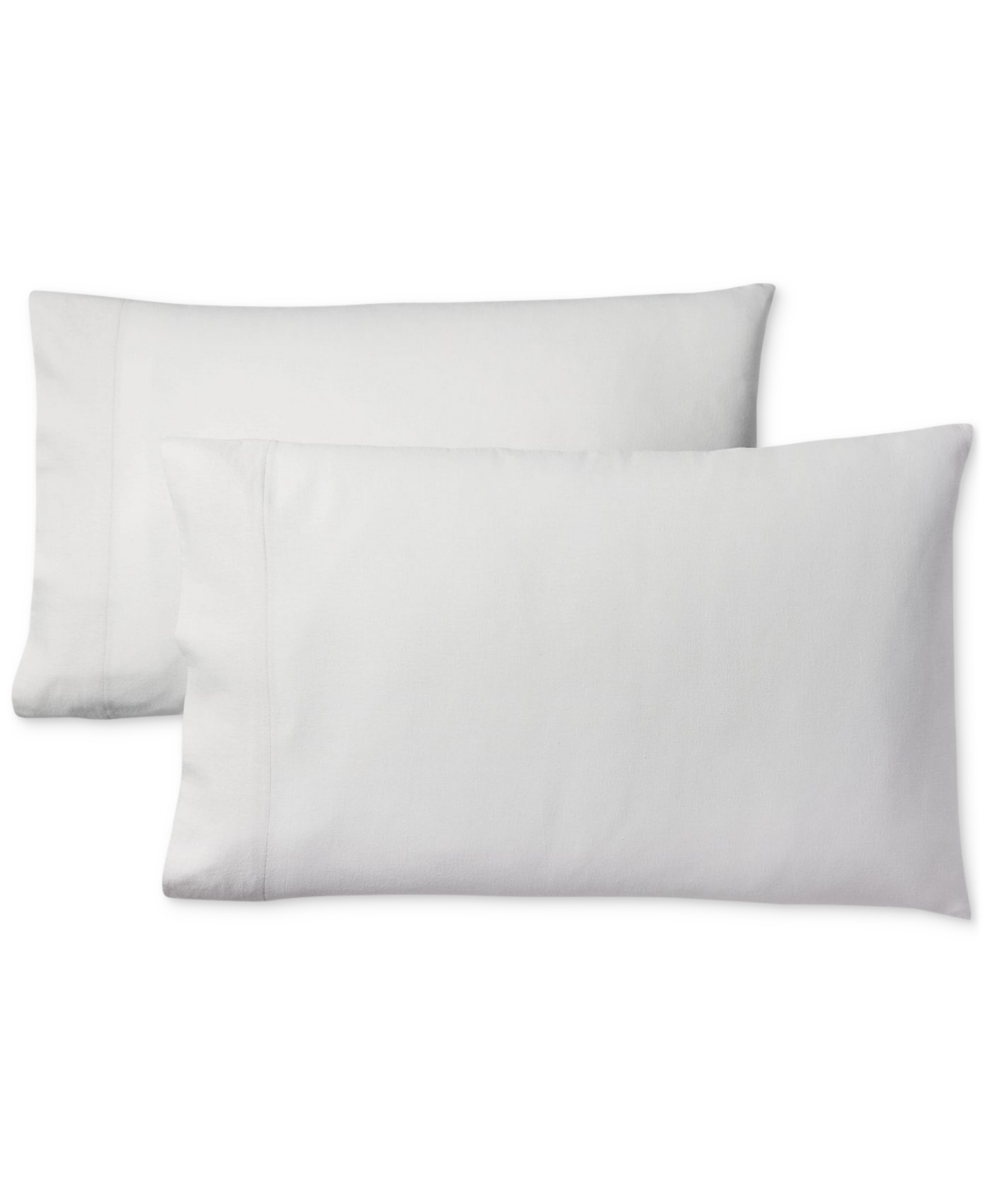Lauren Ralph Lauren Kent Cotton-linen Pillowcase Set, King In Grey