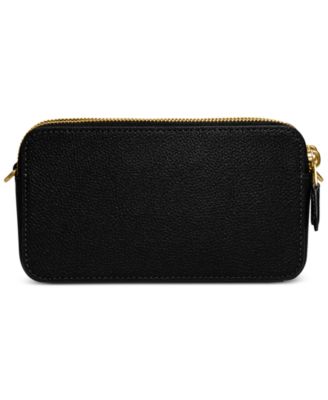 COACH Kira Polished Pebble Leather Small Crossbody