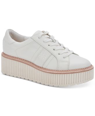 Dolce Vita Women's Tiger Lace-Up Platform Sneakers Macy's