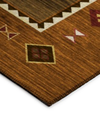 Phoenix Washable PH2 1'8" x 2'6" Area Rug