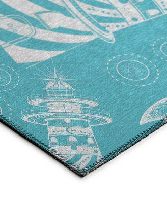 Harbor Washable HA9 5' x 7'6" Area Rug