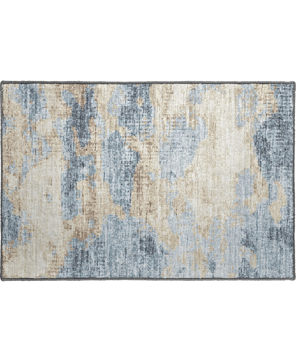 D Style Camberly Cm6 1'8" X 2'6" Area Rug In Indigo