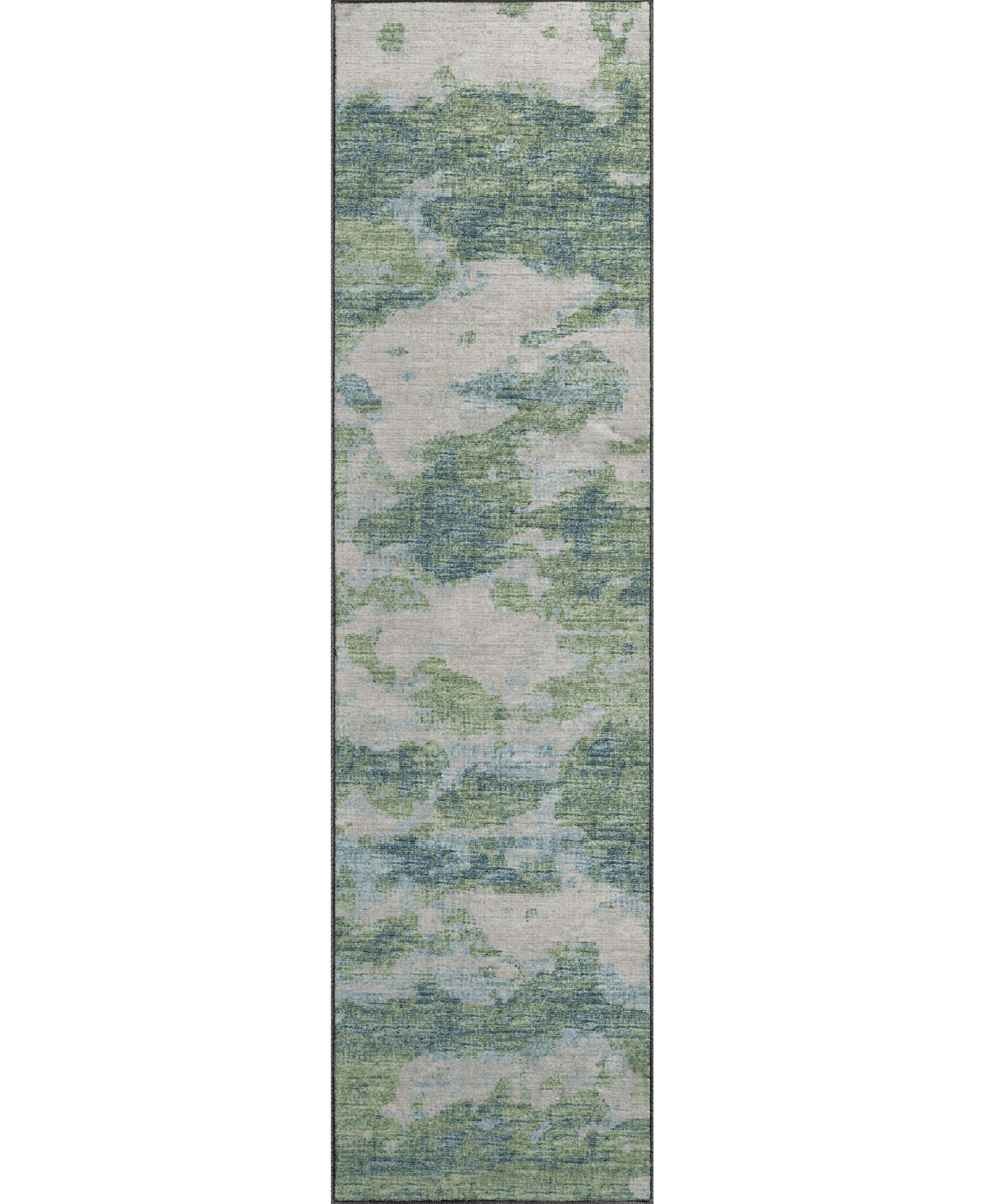 D Style Sandhurst Sdh6 2'3" X 7'6" Runner Area Rug In Green