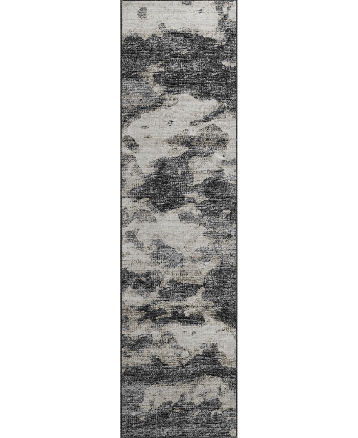 D Style Sandhurst Sdh6 2'3" X 7'6" Runner Area Rug In Black