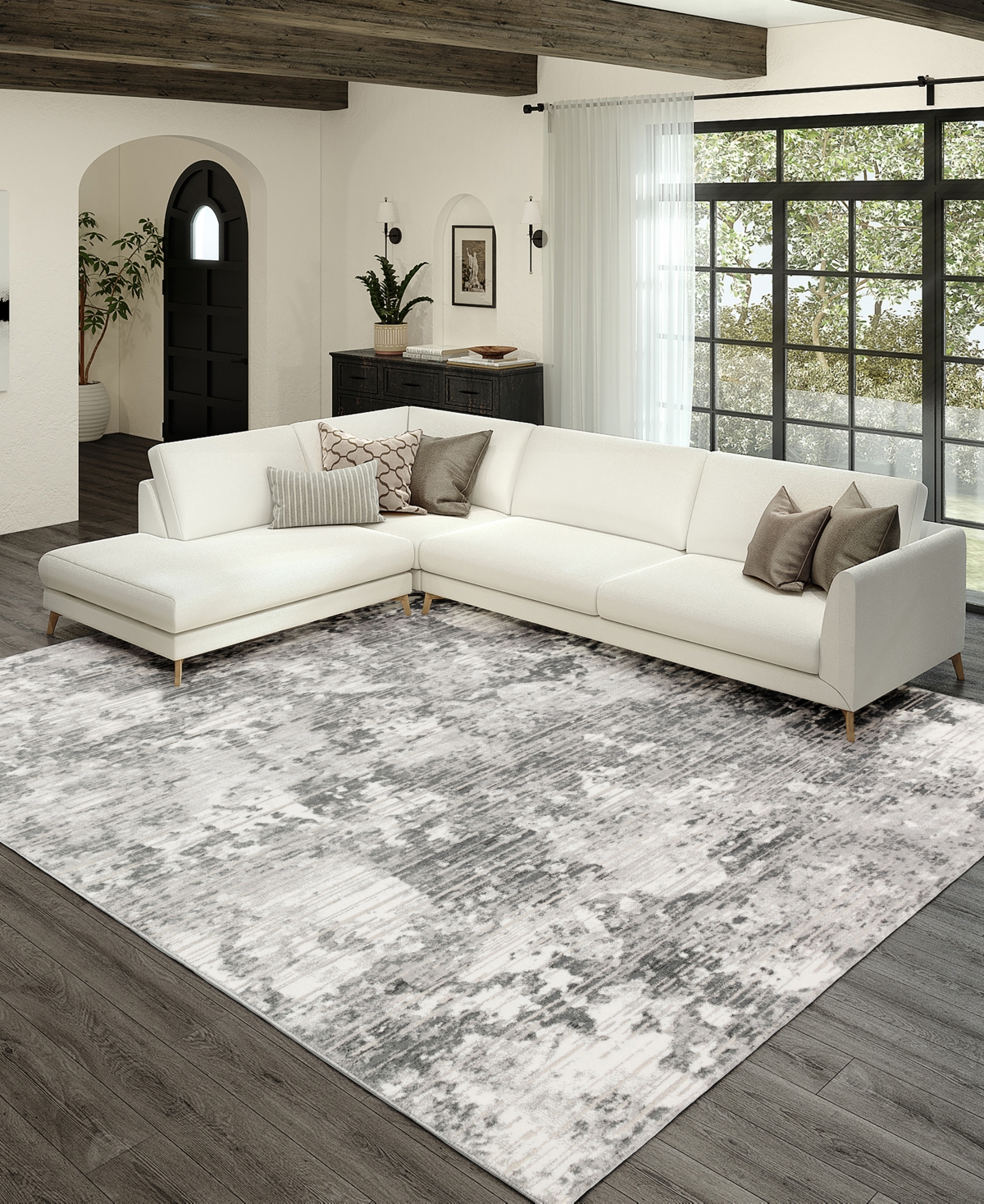 Dalyn Rhodes RR4 3'2" x 5'1" Area Rug