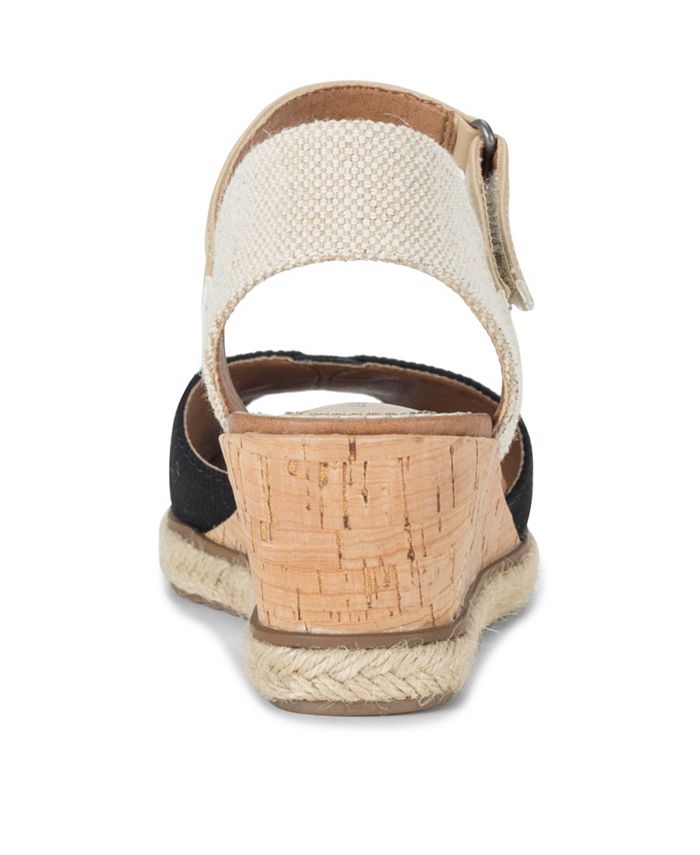Baretraps Women's Odetta Peep Toe Espadrille Wedge Sandals - Macy's