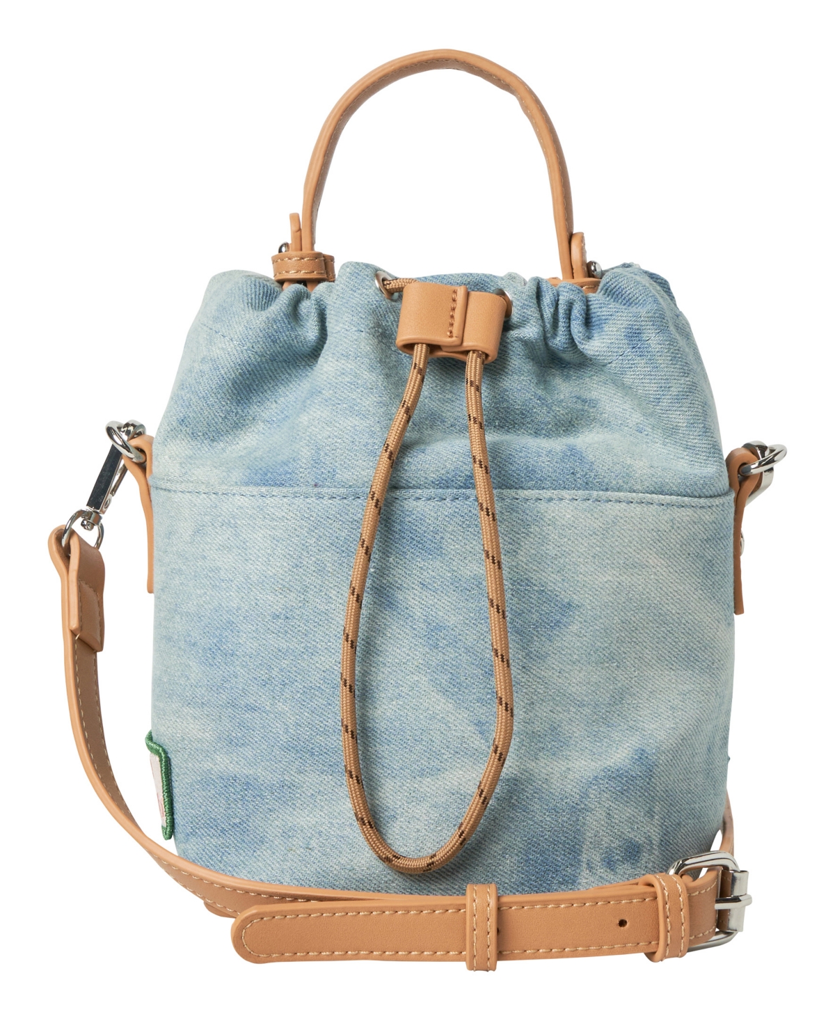 Urban Originals Obsessed Bucket Mini Crossbody Bag In Tan