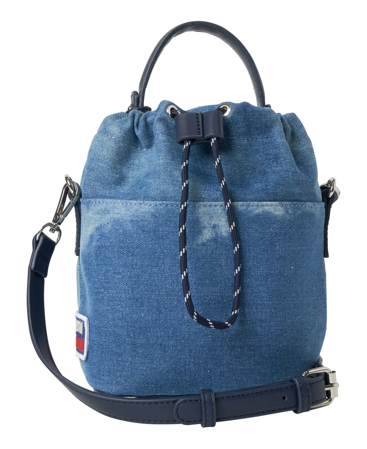 Urban Originals Obsessed Bucket Mini Crossbody Bag In Navy