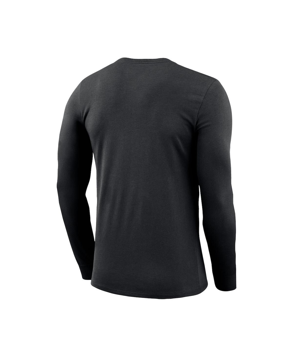 Men's NikeGeorgia Bulldogs College Football Playoff 2022 National Champions Legend Performance Long Sleeve T-shirt - Black
